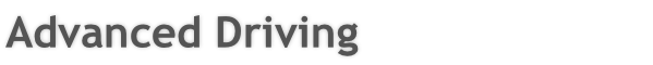 Advanced Driving